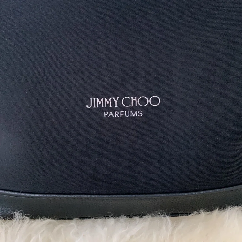 Jimmy Choo Parfums Black Cosmetic Bag Case, NWOT - Picture 2 of 11